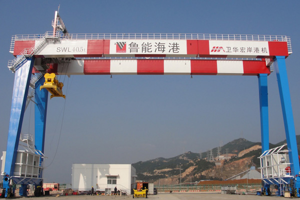 Rail mounted container gantry crane