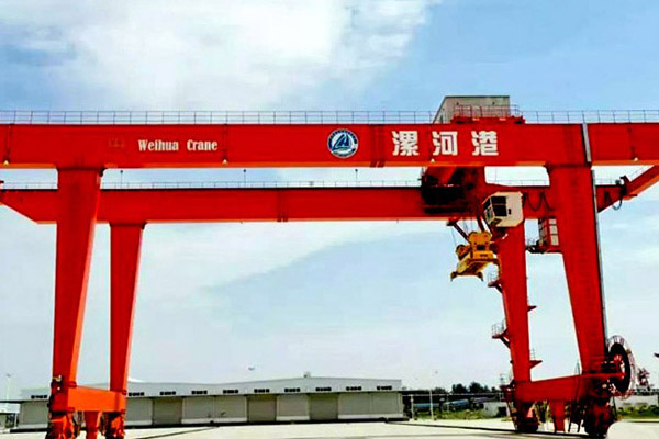 Weihua Container Handling Crane for River Port