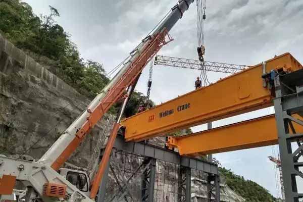 Hydropower Bridge Crane in Honduras