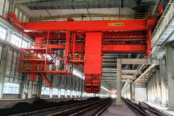 Bridge Type Chain Bucket Unloader Crane