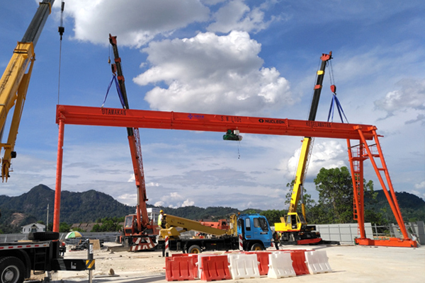 MH Gantry Crane with Electric Hoist